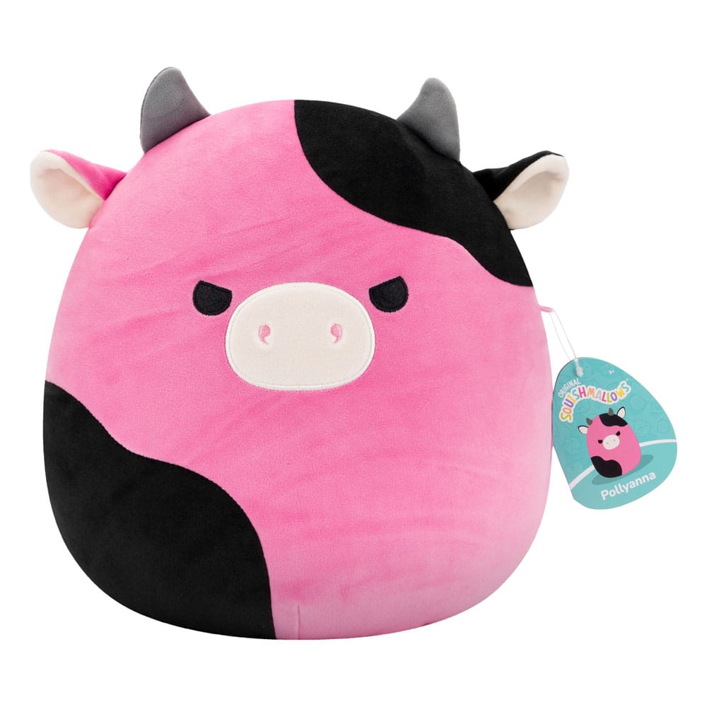 Squishmallows peluche Pollyanna the Black and Pink Cow 30 cm