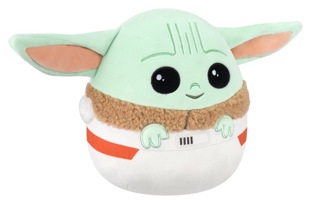 Squishmallows Star Wars peluche Grogu dans son sac de transport 20 cm