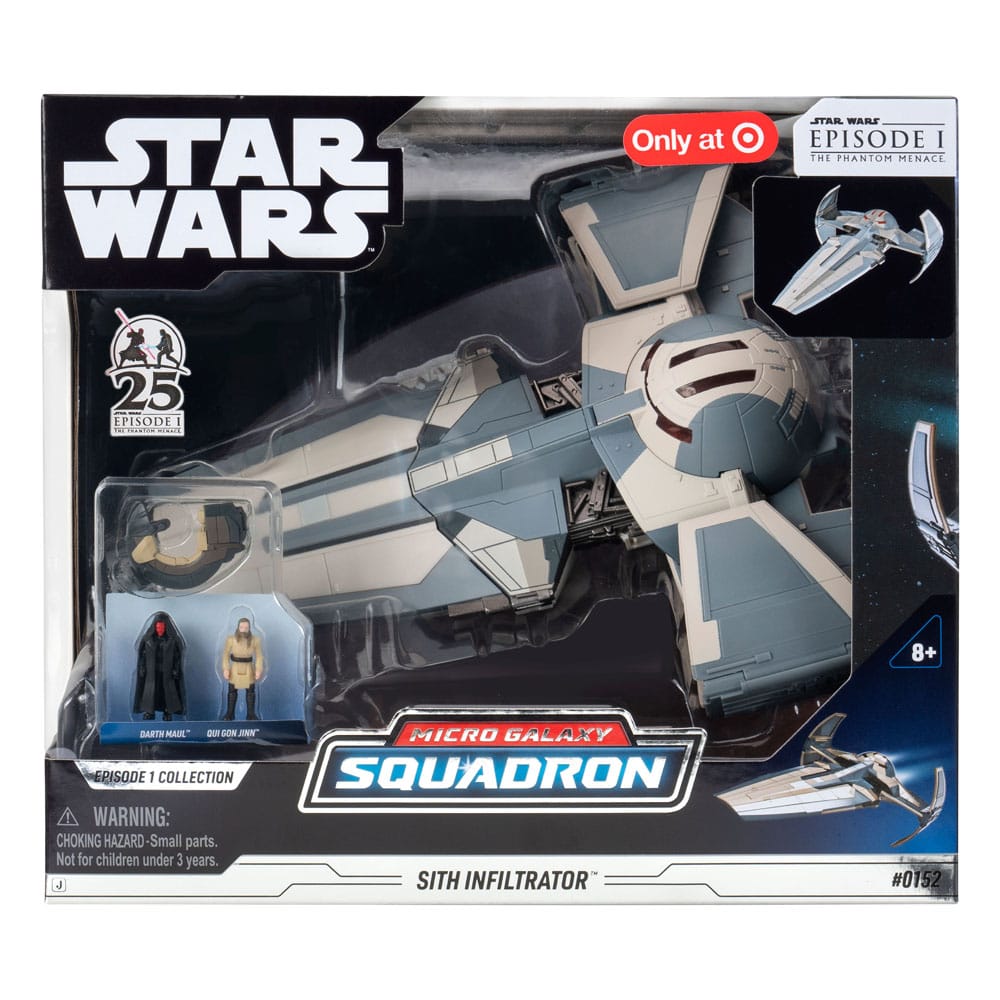 Star Wars véhicule avec figurine Deluxe Sith Infiltrator Episode 1 Collection 20 cm