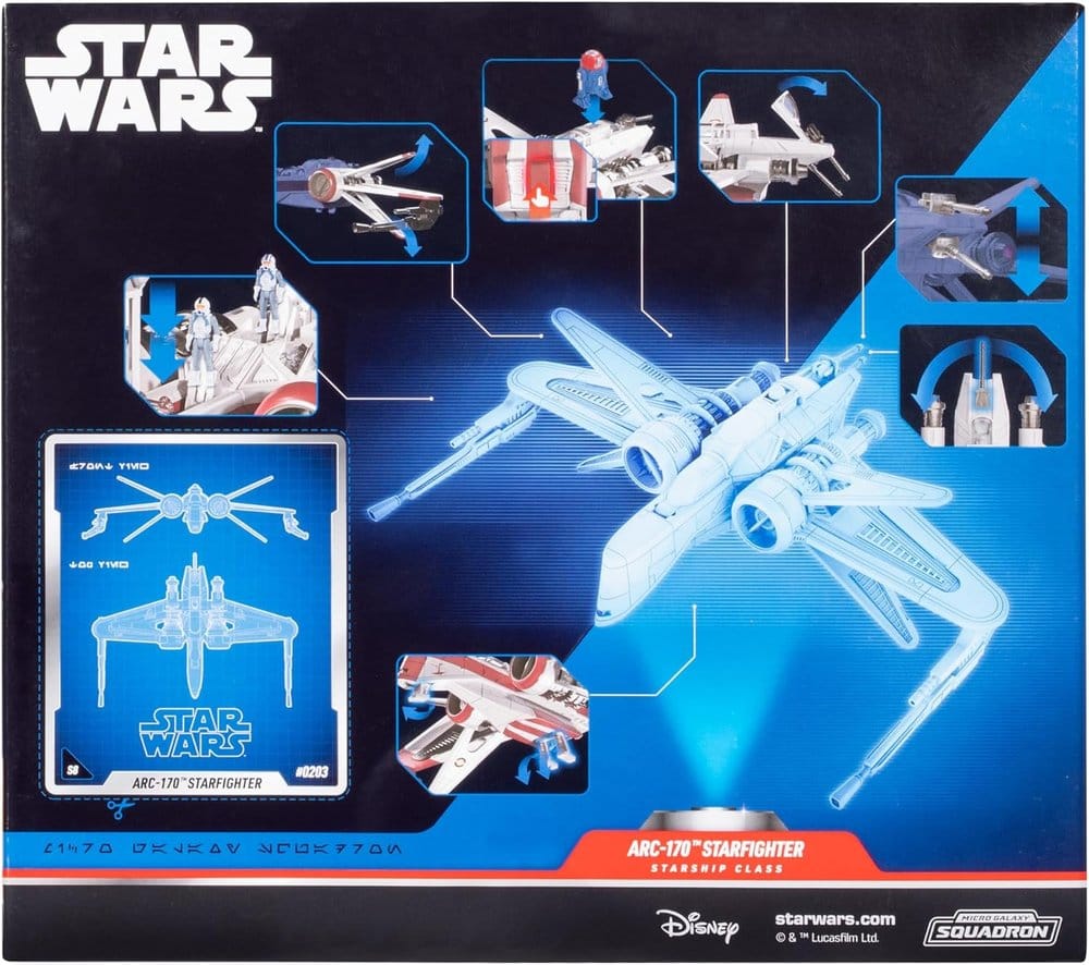 Star Wars Véhicule de Luxe ARC 170 20 cm (Series 8)