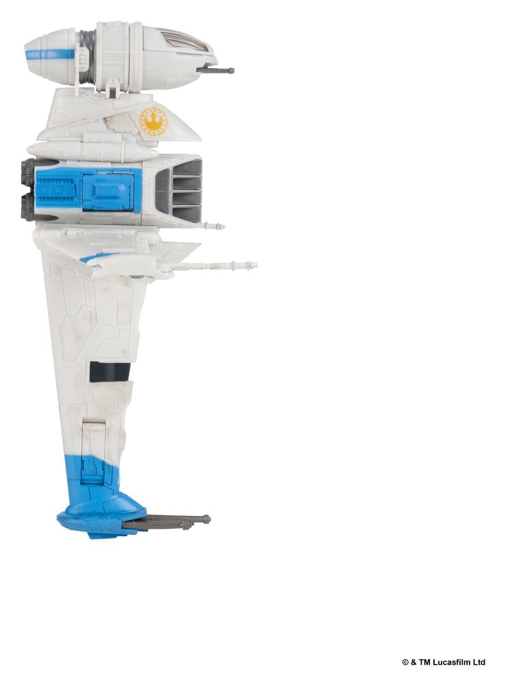 Star Wars Véhicule Moyen & Figurine set Nouvelle République B-wing & Pilote de B-wing