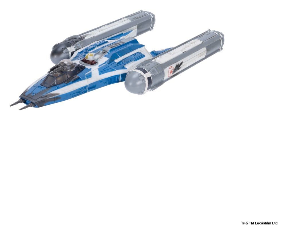 Star Wars véhicule Moyen & figurine set BTL-B Y-wing & Ahsoka & R7-A7