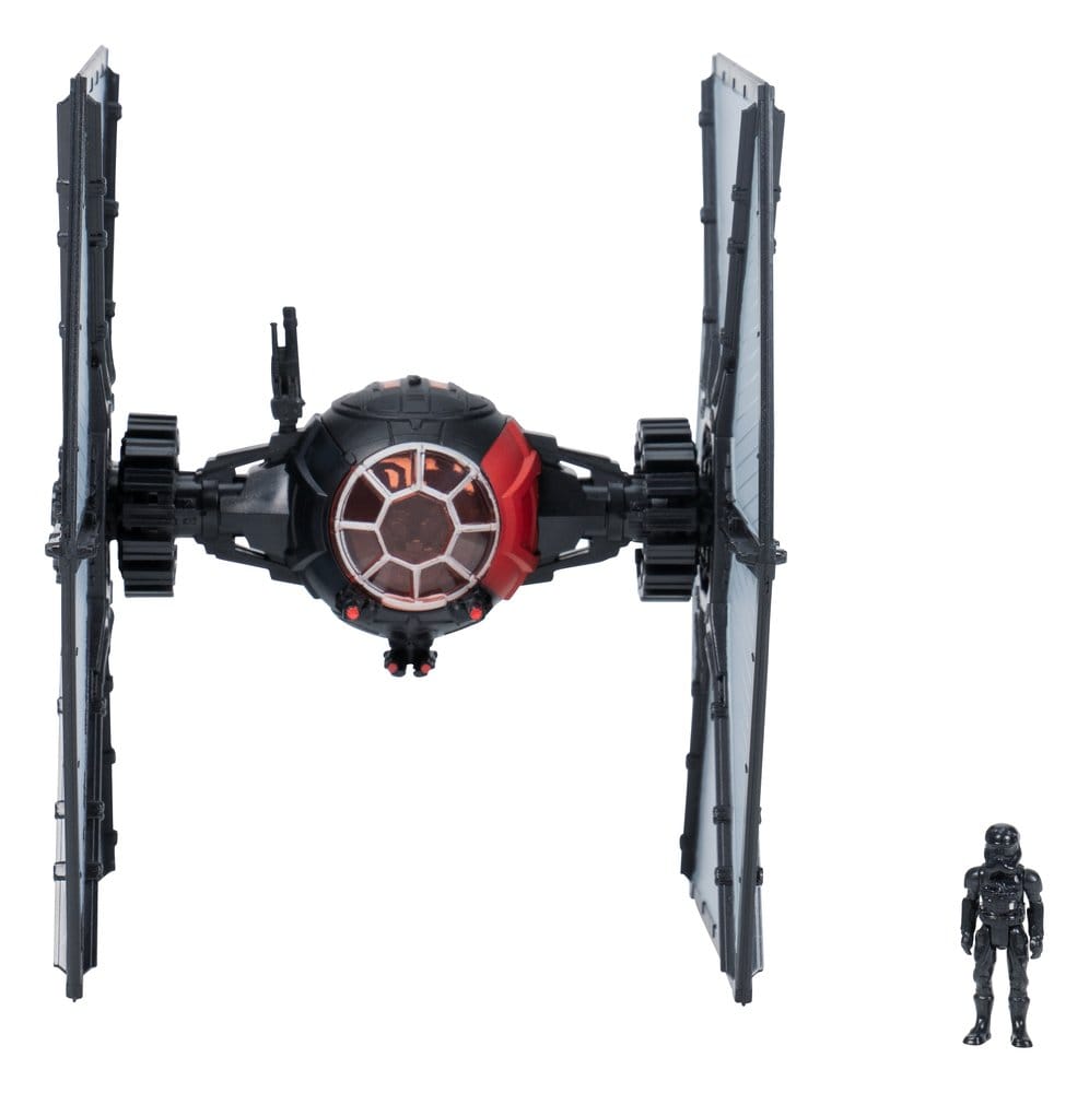 Star Wars Véhicule Moyen & Figurine set Chasseur TIE des Forces Spéciales & Pilote de Chasseur TIE du Premier Ordre (Édition Armada)