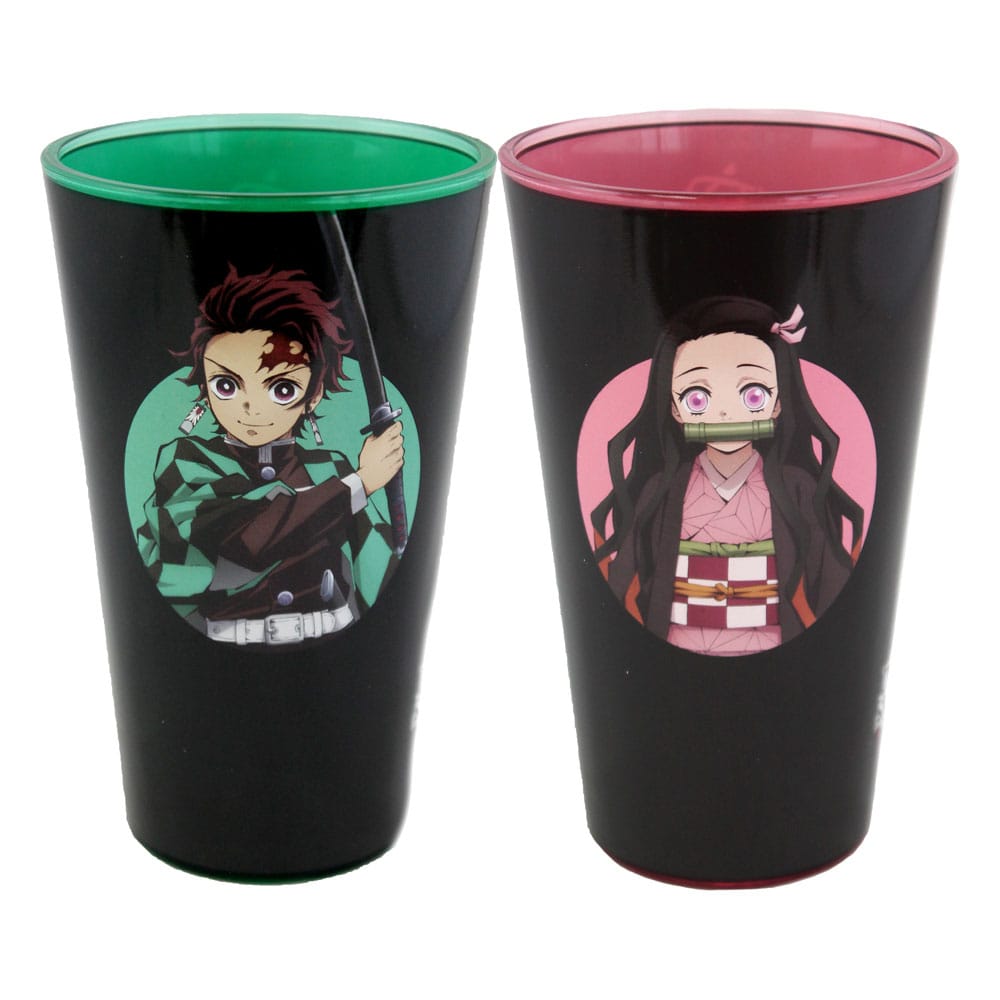 Demon Slayer pack 2 verres Tanjiro & Nezuko 473 ml