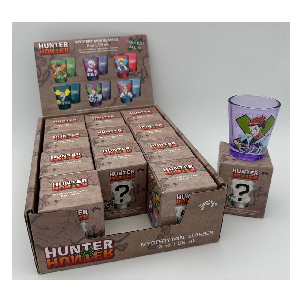 Hunter x Hunter (12) verres à shot Blind Box 59 ml