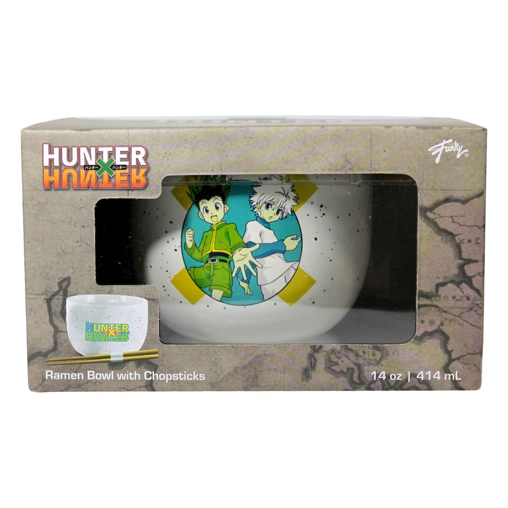 Hunter x Hunter bol à ramen avec baguettes 414 ml