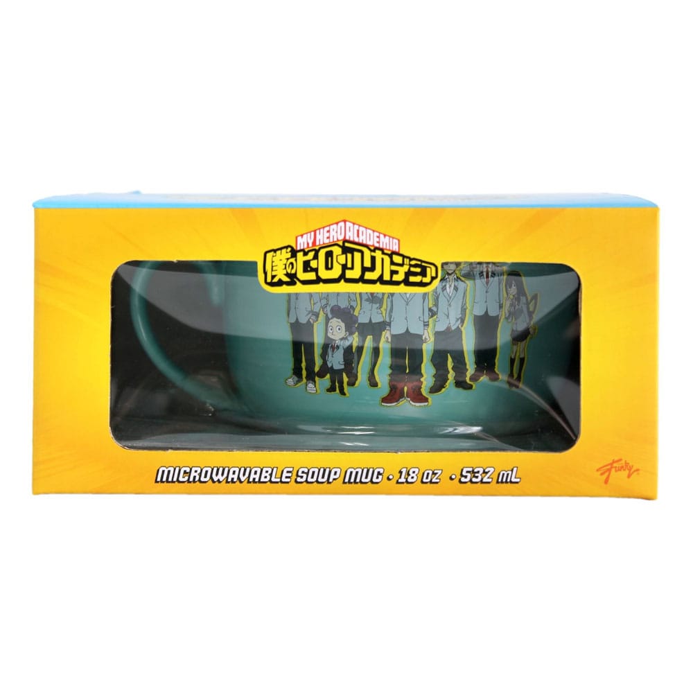 My Hero Academia Bol Ramen avec couvercle et anse UA 532 ml