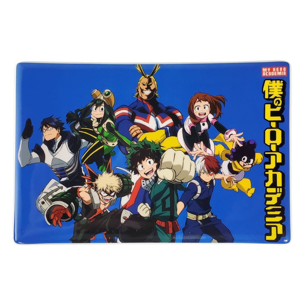 My Hero Academia Plaque Sushi et baguettes ensemble en céramique Classe 1-A