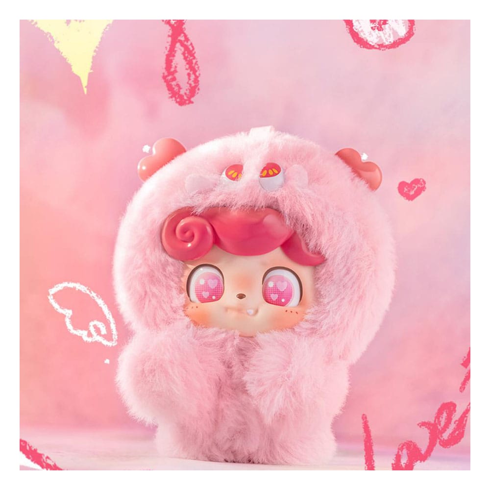 QKid: Emotional Hairy Monsters Series Blind Box Figurine 12 - 14 cm Display (6)