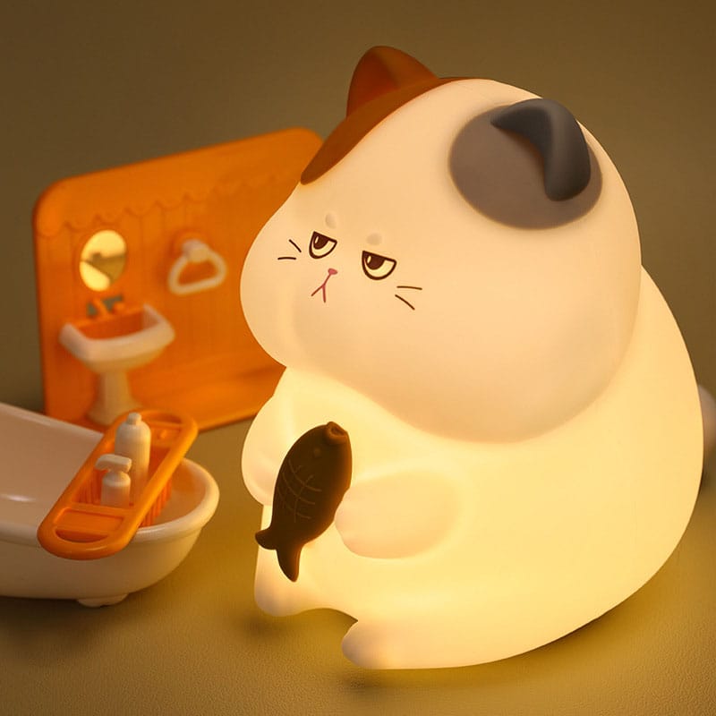 Kawaii veilleuse 3D Funny Cat