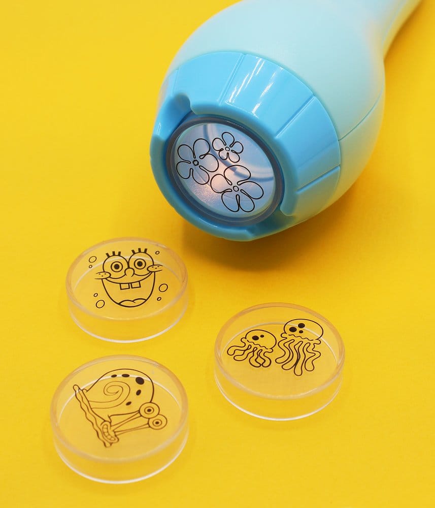 Spongebob Lampe de Poche à Projection avec 4 Motifs