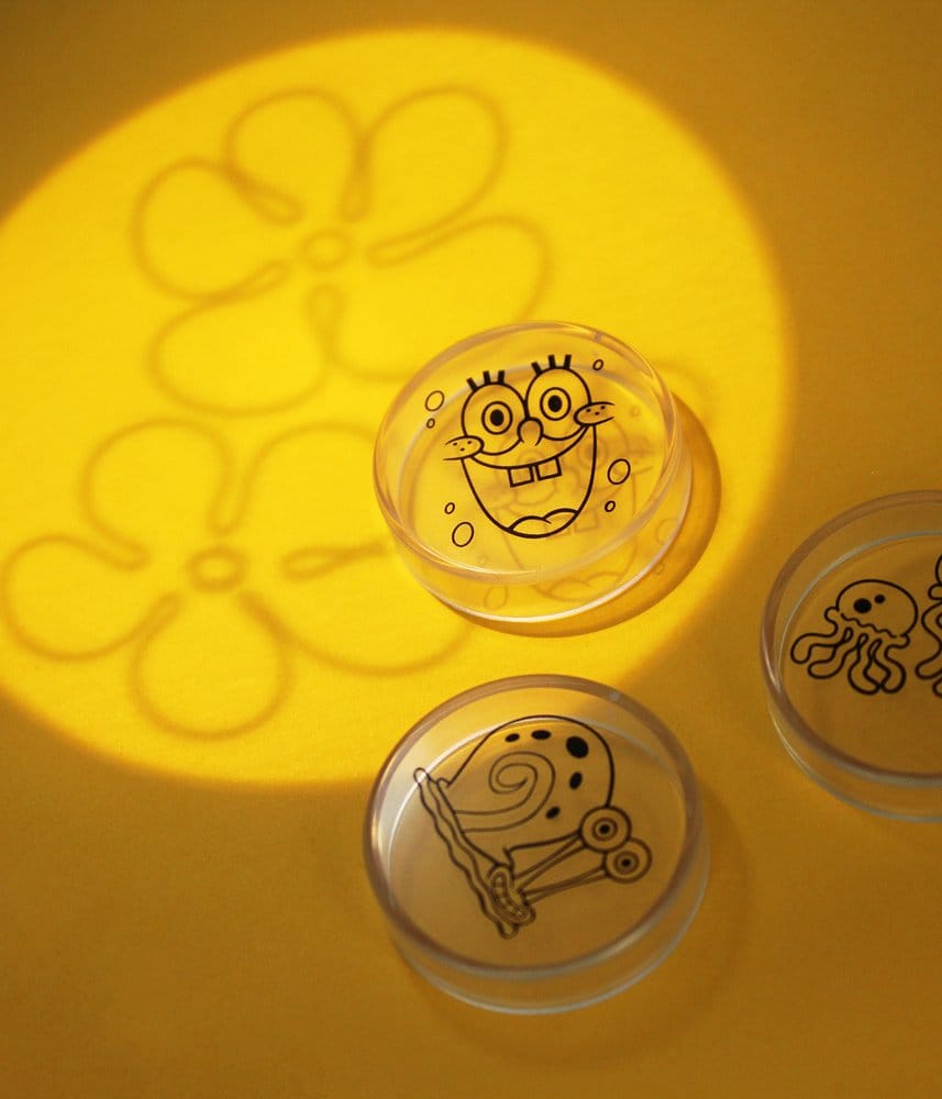 Spongebob Lampe de Poche à Projection avec 4 Motifs