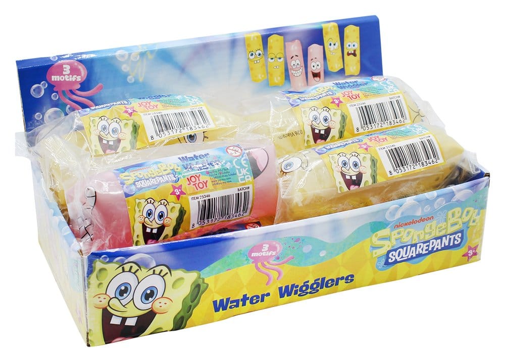 Spongebob assortiment Water Wigglers (12)