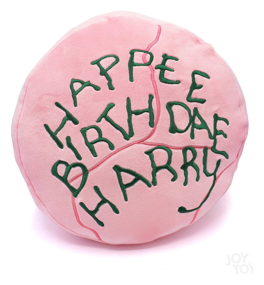 Harry Potter Coussin Brodé "Happy Birthday"