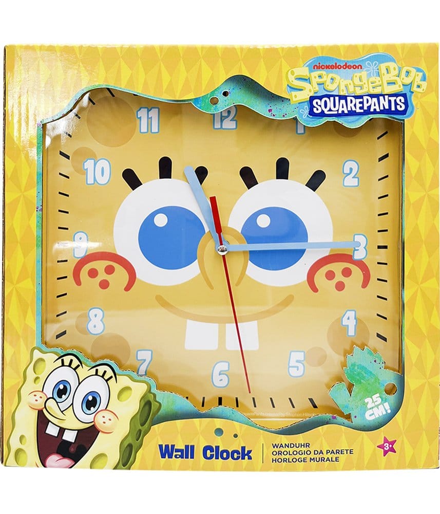 Spongebob Horloge Murale carrée Spongebob