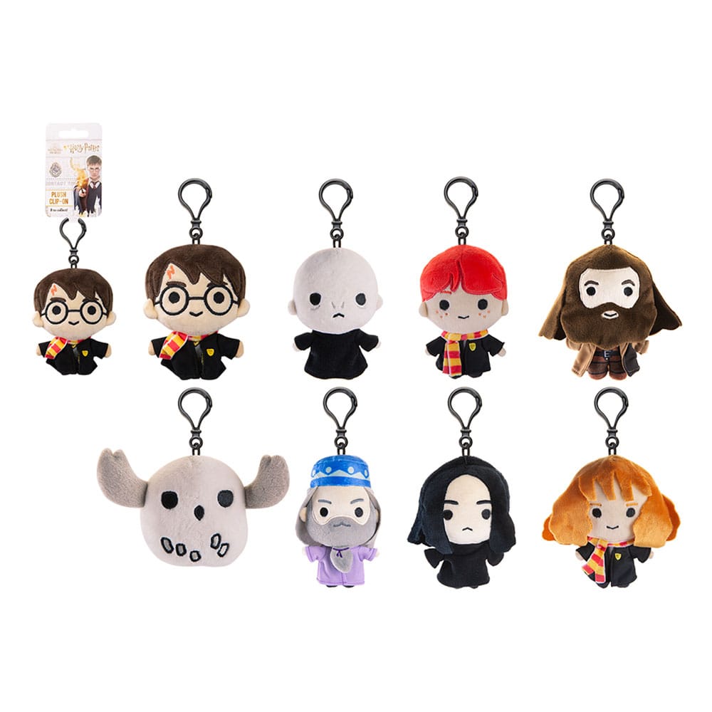 Harry Potter assortiment peluches Clip-On 10 cm (12)