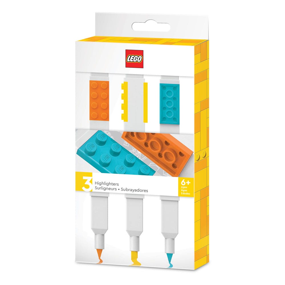 LEGO pack 3 surligneurs Bricks