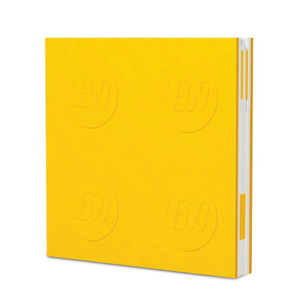 LEGO cahier avec stylo Jaune