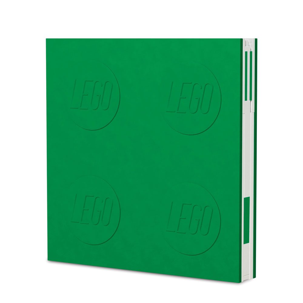 LEGO cahier avec stylo Vert