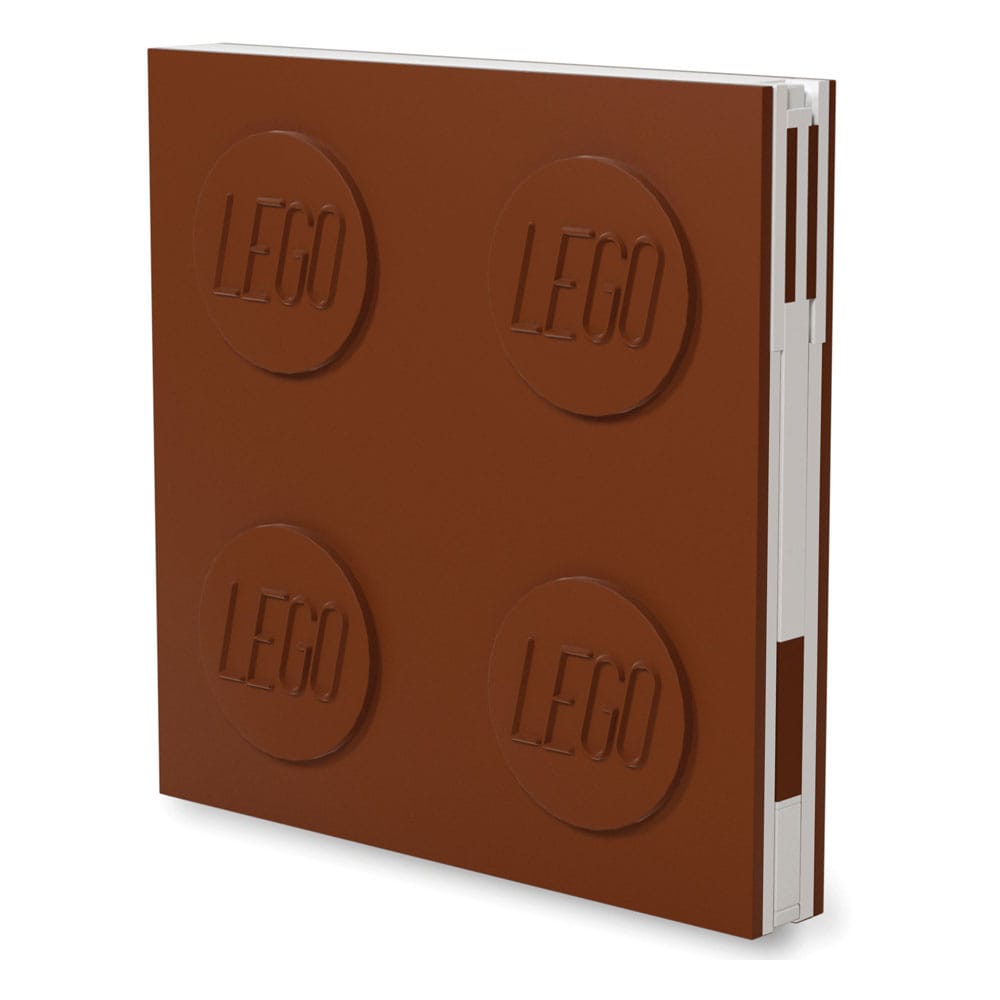 LEGO cahier avec stylo Marron
