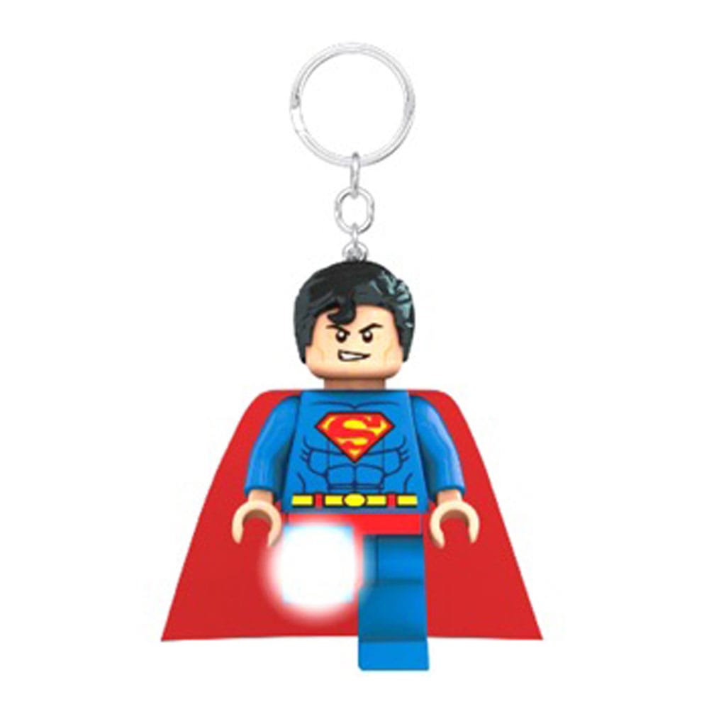 LEGO DC Comics porte-clés lumineux Superman 8 cm