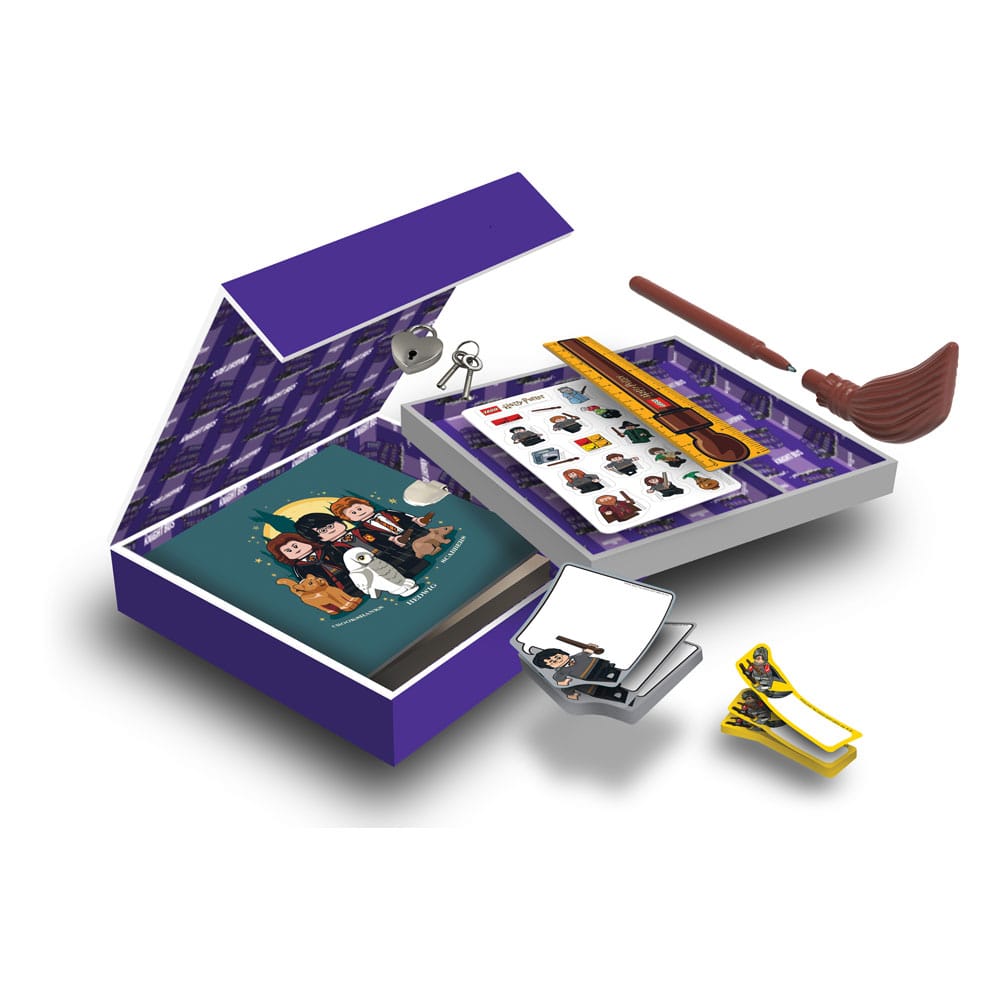 LEGO Harry Potter set de journal intime avec cadenas