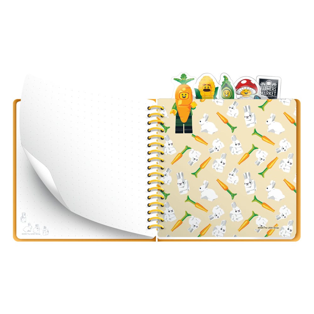 LEGO Minifigures cahier de Tab Farmers market