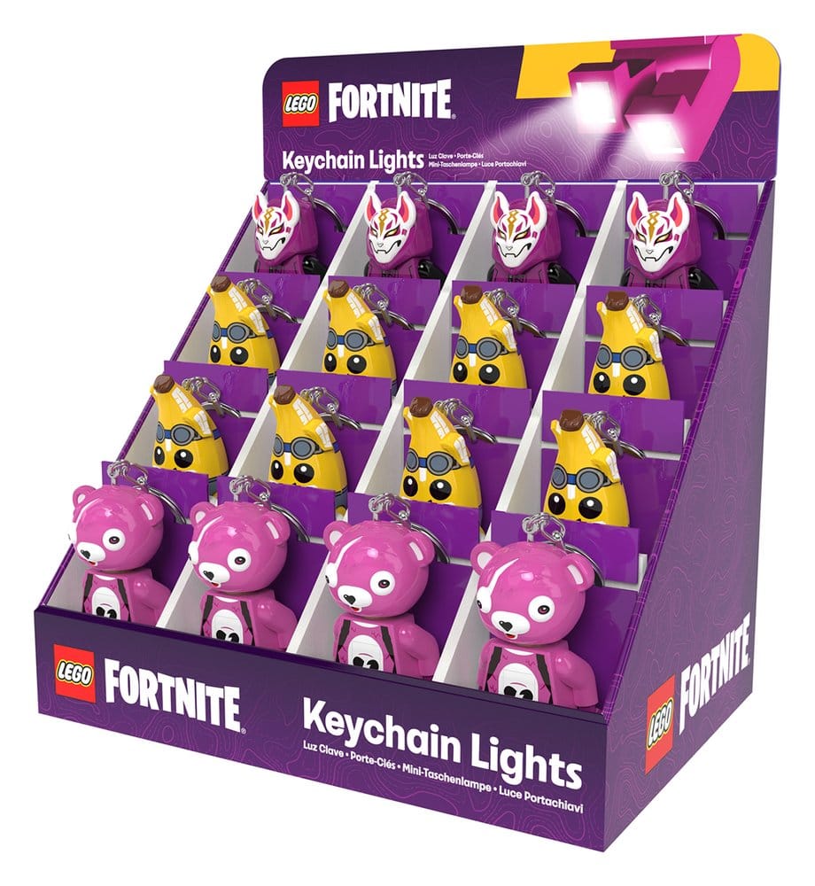 Lego Fortnite assortiment porte-clés lumineux (16)