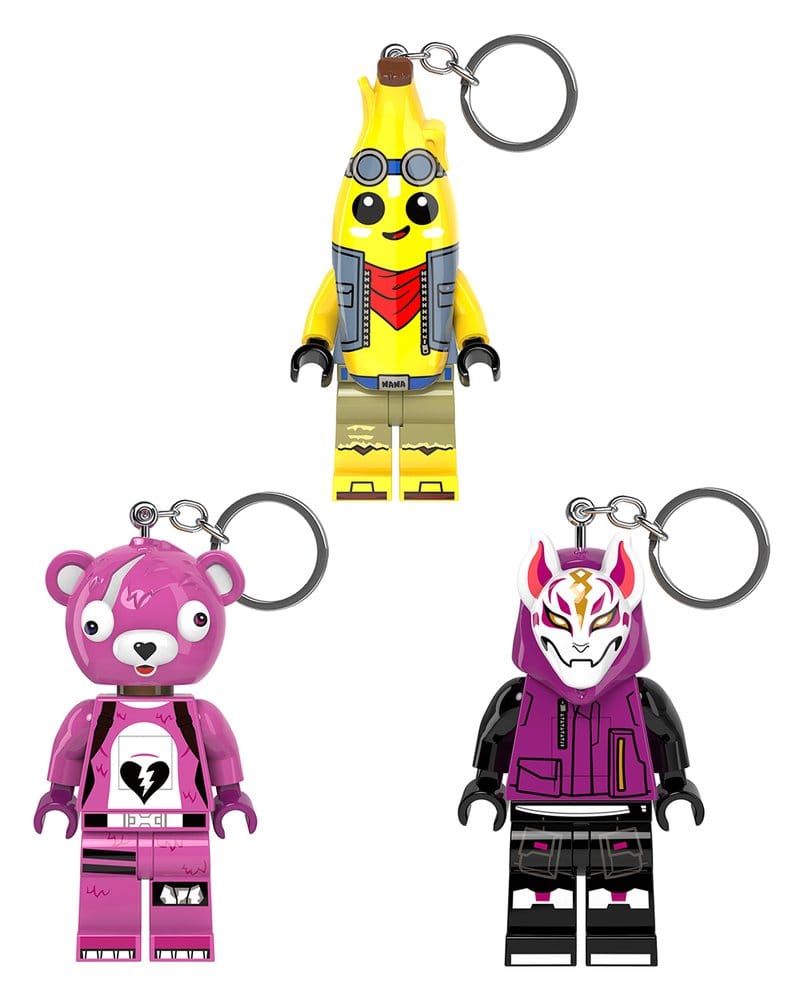Lego Fortnite assortiment porte-clés lumineux (16)