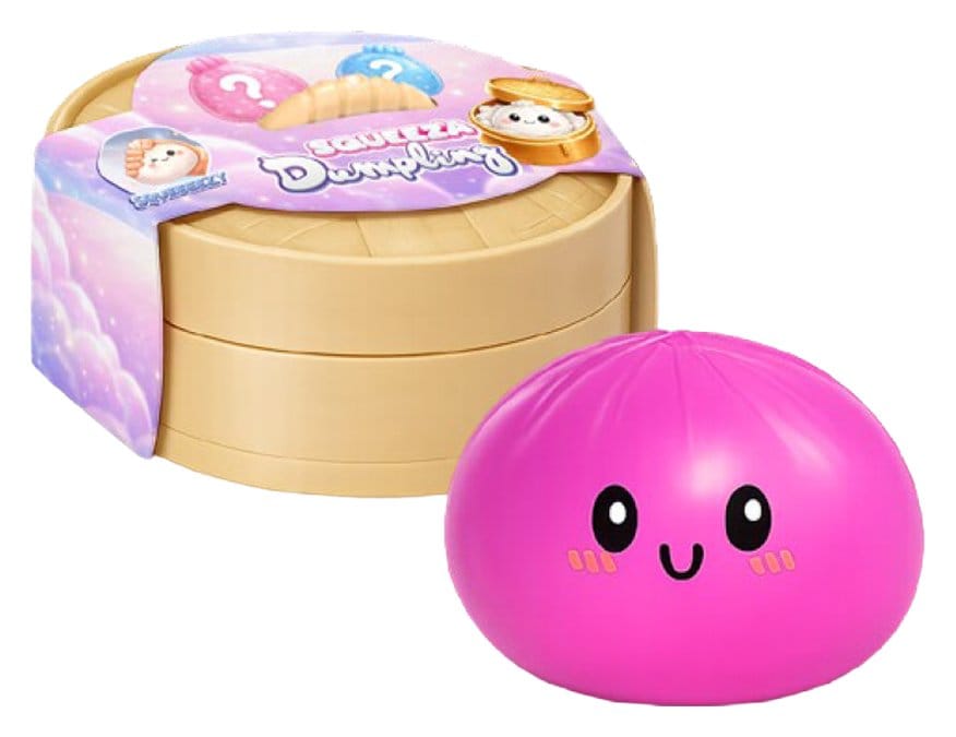 Squeez'a Dumpling Squishy Présentoir de Boîtes Mystères (8)