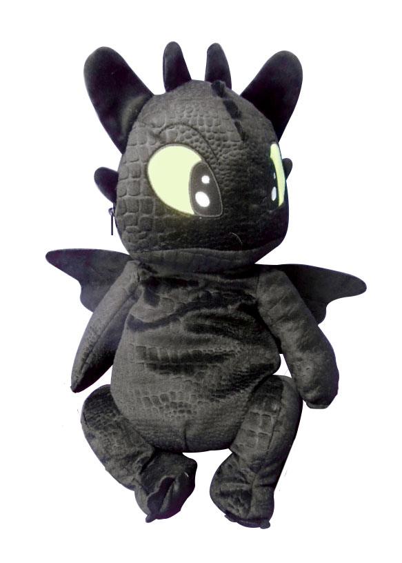 Dragons 3 sac à dos peluche Toothless