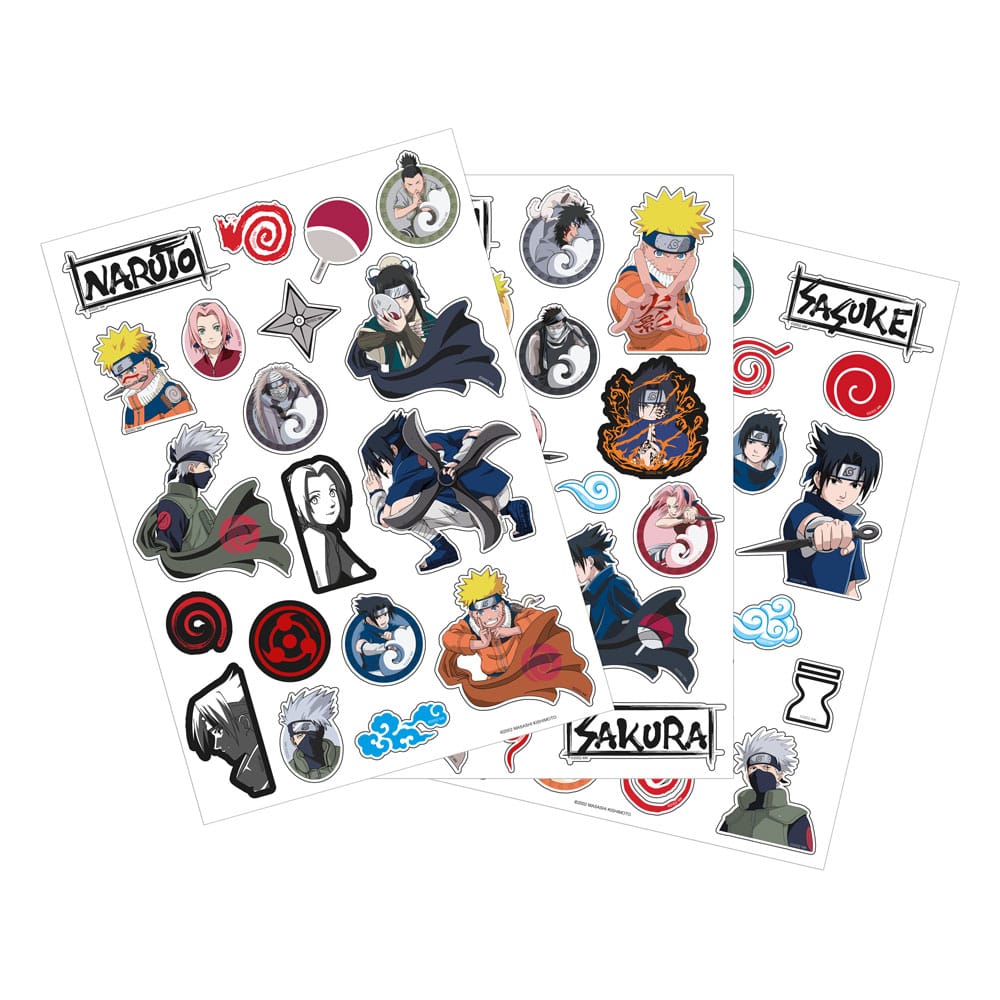 Naruto stickers tech