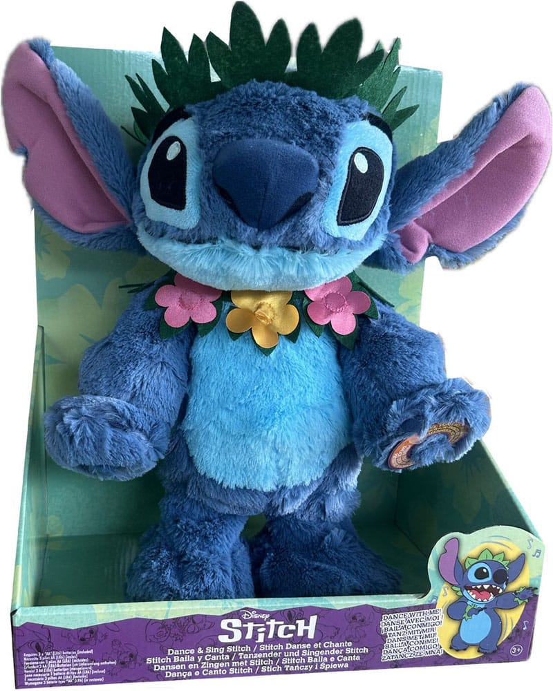 Lilo & Stitch peluche Fonctionnalité Danse et chant Stitch 38 cm