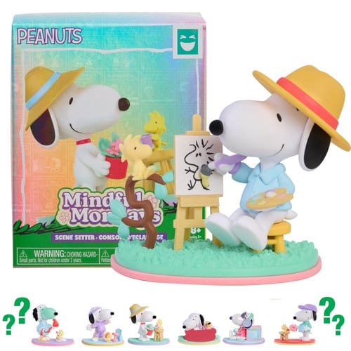 Peanuts Happy Haul Mini Figurines Blind Box Snoopy Moody Mondays (8)