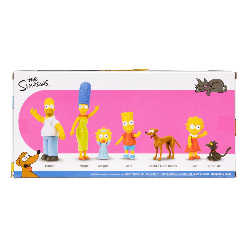 Simpsons pack 7 figurines