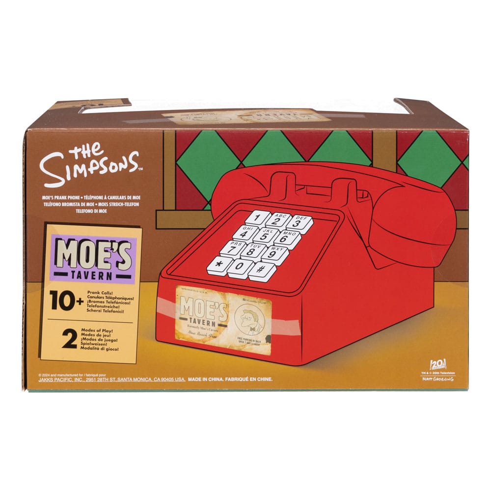 Simpsons réplique Roleplay Moe's Prank Phone *ANGLAIS*