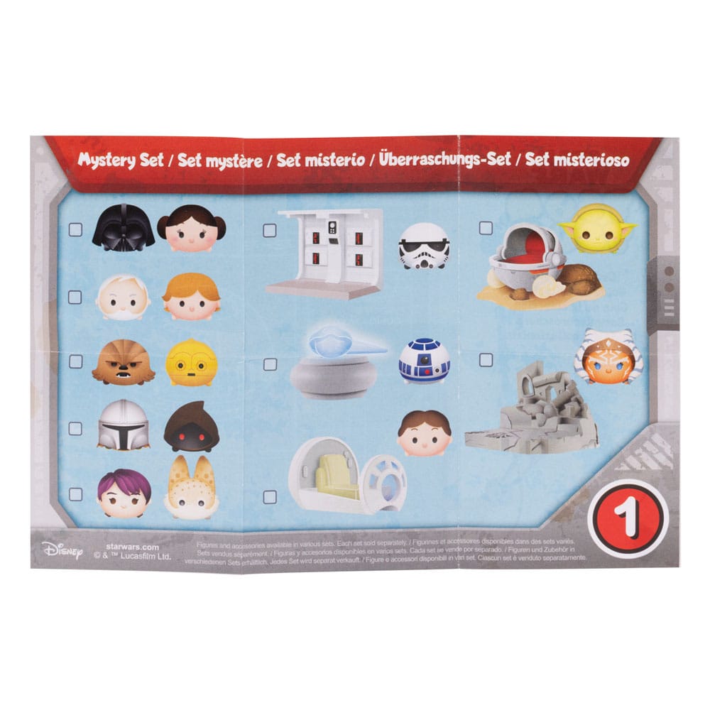 Disney Tsum Tsum assortiment figurines Story Set Wave 1 (12)