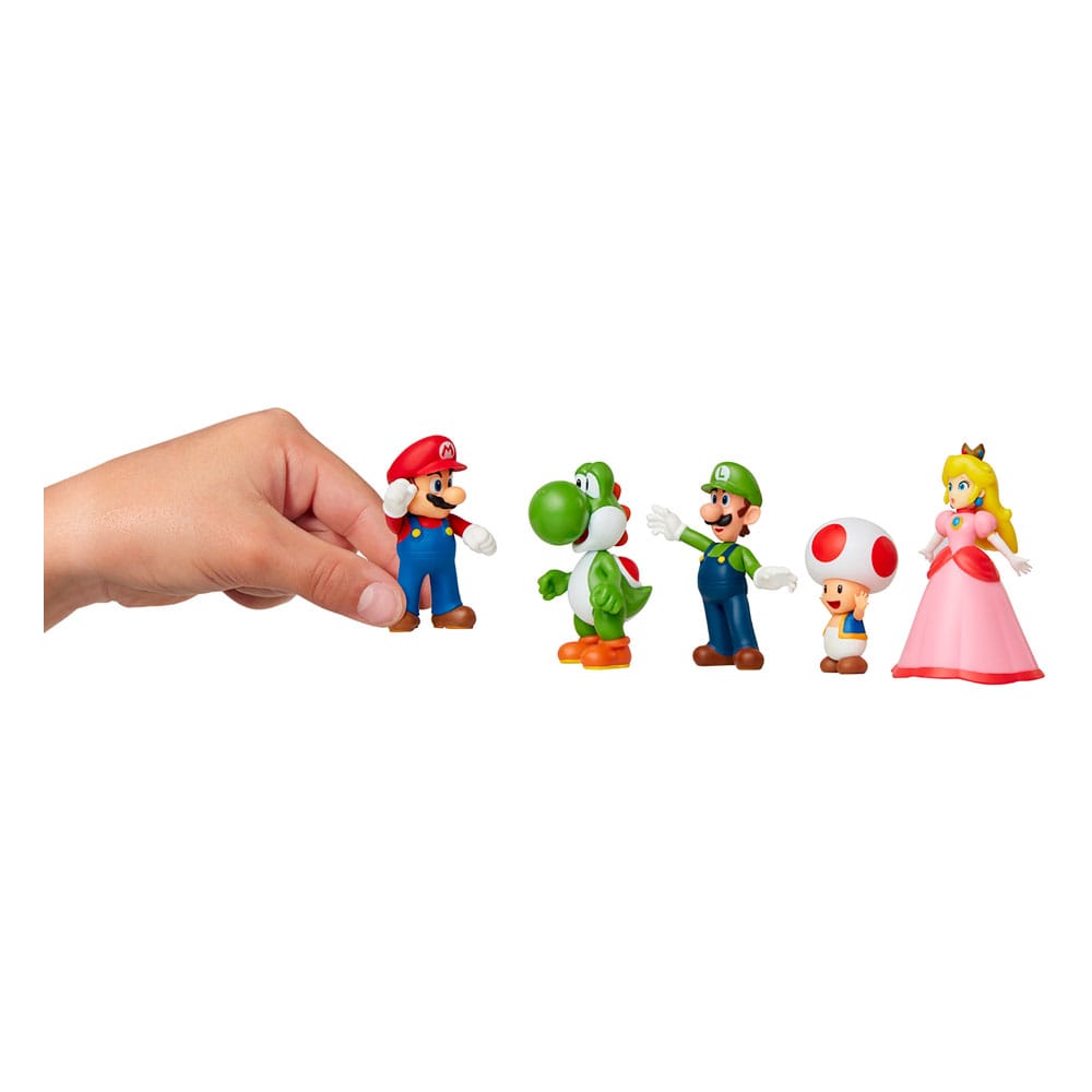 World of Nintendo Super Mario & Friends Figurines coffret 5 pièces Exclusive