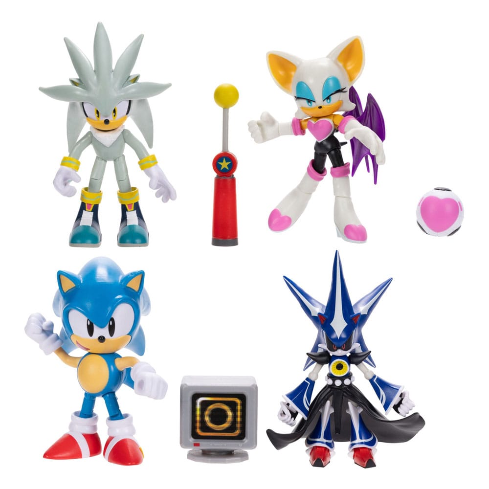 Sonic - The Hedgehog assortiment figurines Wave 17 10 cm (6)