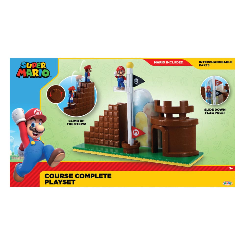World of Nintendo Super Mario Playset End Level