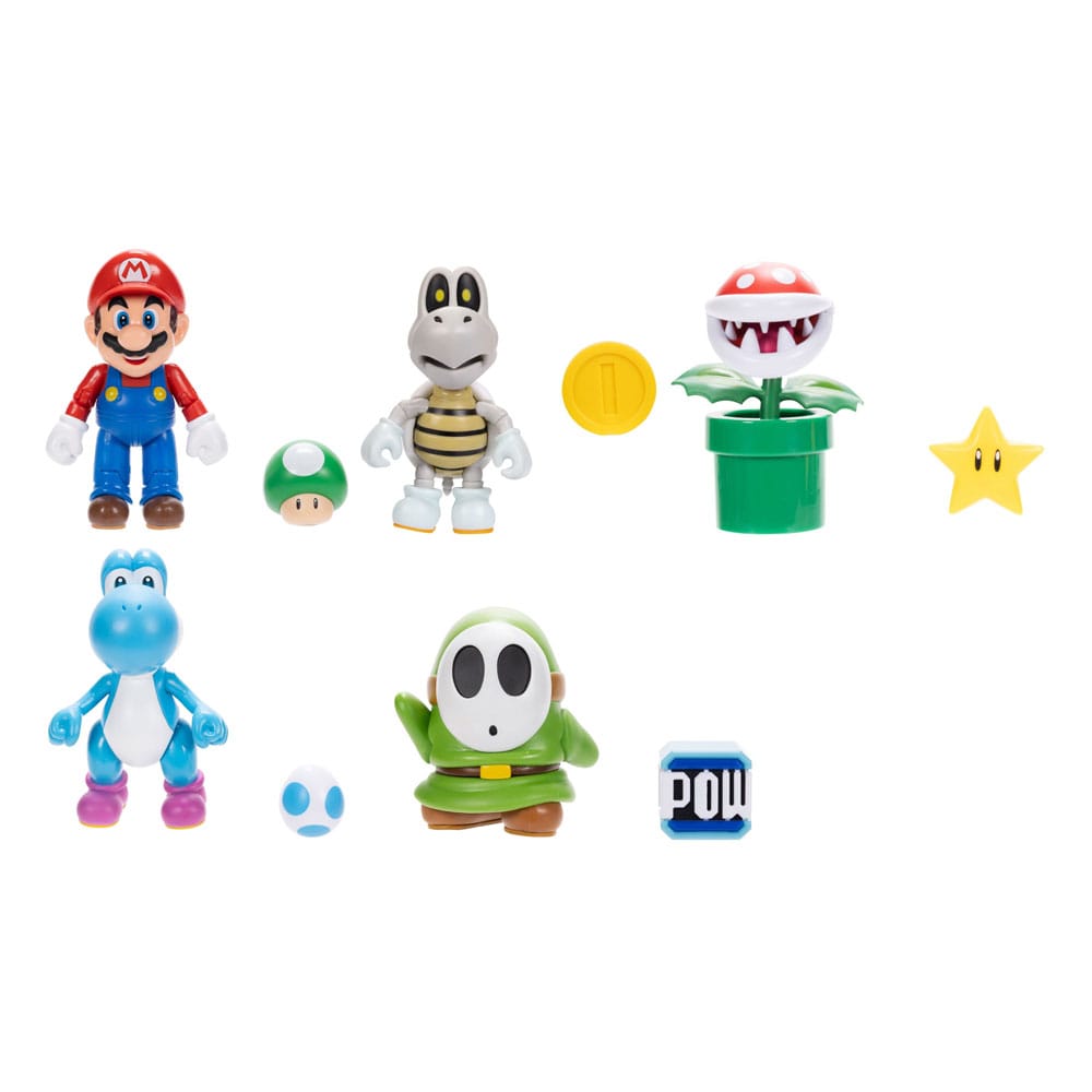 World of Nintendo assortiment figurines Super Mario Wave 40 10 cm (6)