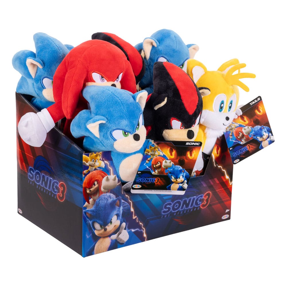 Sonic - The Hedgehog Movie 3 assortiment peluches Wave 1 23 cm (8)