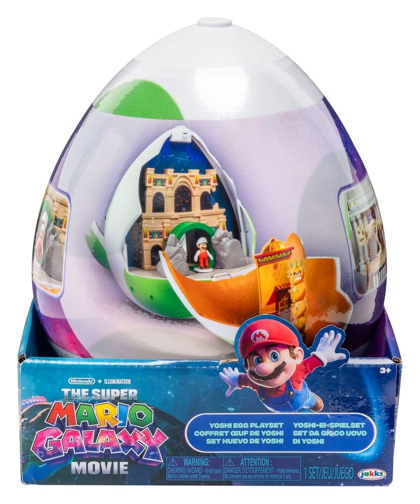 Super Mario Galaxy, le film Playset avec 2 minifigurines Oeuf de Yoshi