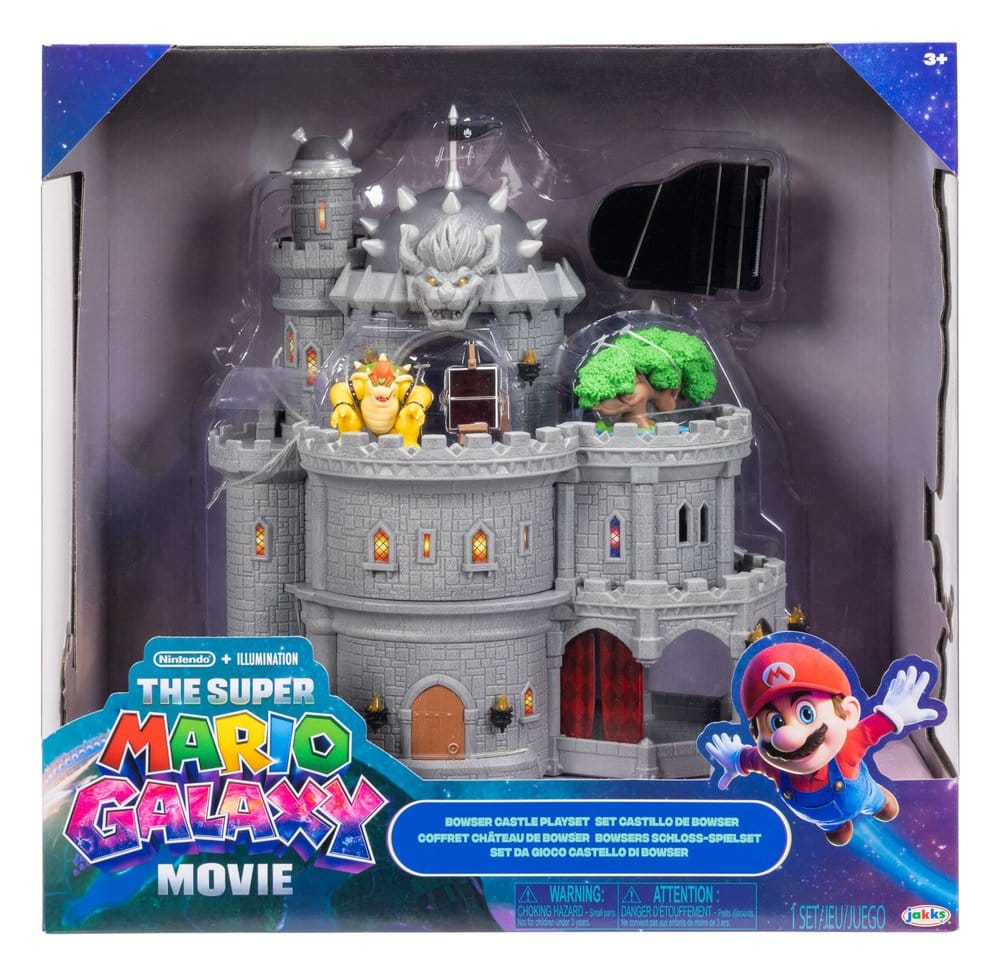 Super Mario Galaxy, le film Playset Deluxe avec 1 minifigurine Château de Bowser