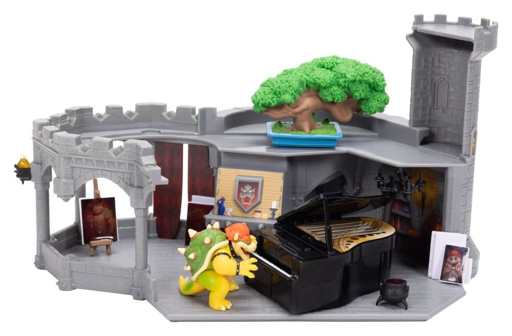 Super Mario Galaxy, le film Playset Deluxe avec 1 minifigurine Château de Bowser