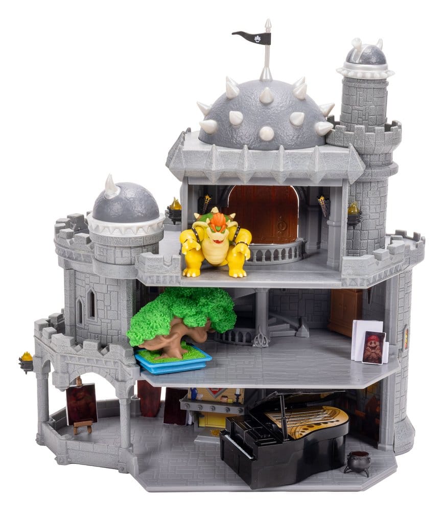 Super Mario Galaxy, le film Playset Deluxe avec 1 minifigurine Château de Bowser