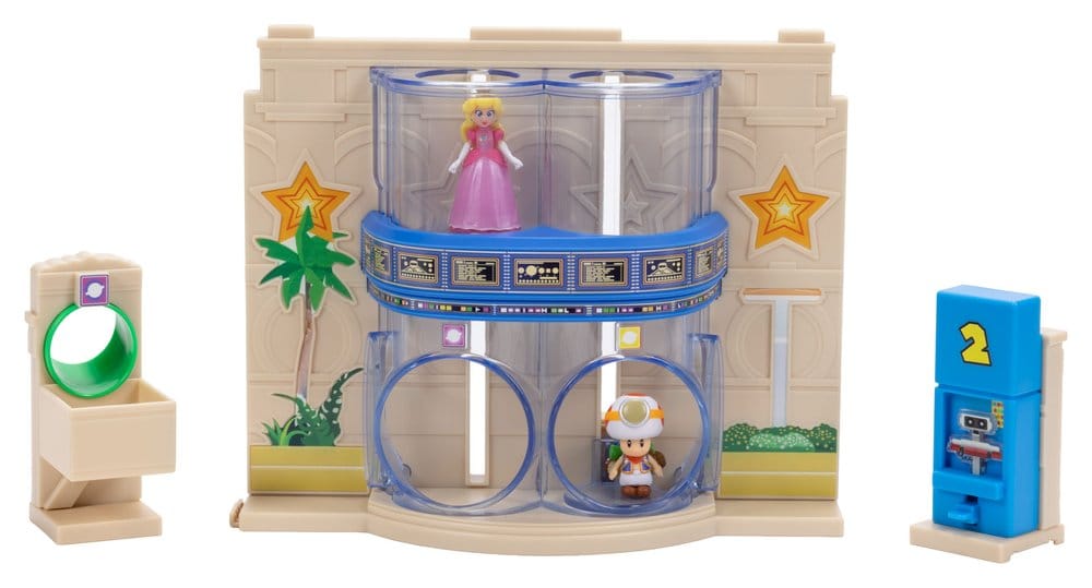 Super Mario Galaxy, le film diorama avec 2 minifigurines Galaxie du Portail