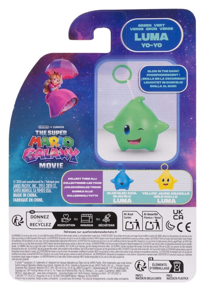 Super Mario Galaxy, le film assortiment Luma Star Yo-Yos (12)