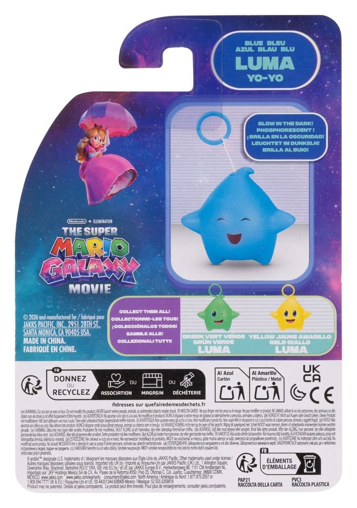 Super Mario Galaxy, le film assortiment Luma Star Yo-Yos (12)