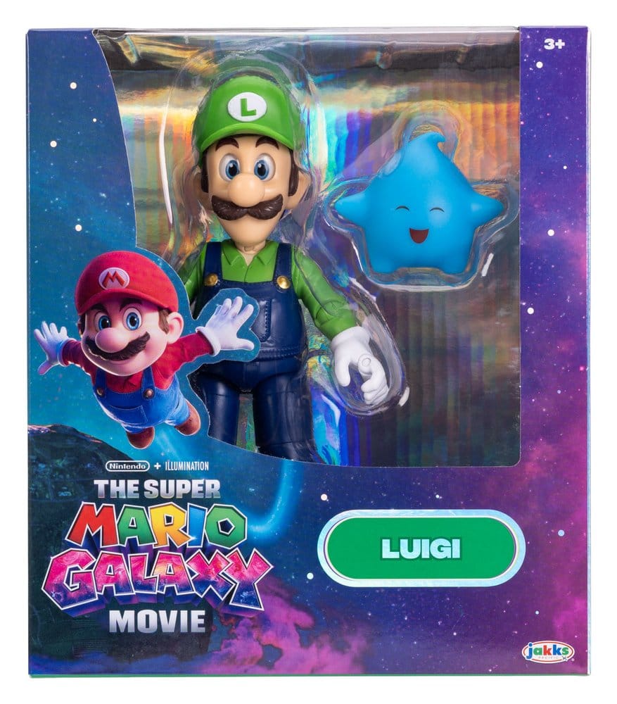 Super Mario Galaxy, le film figurine Luigi 13 cm
